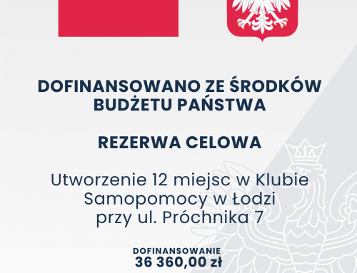 12 dodatkowych miejsc dla osób z zaburzeniami psychicznymi w Klubie Samopomocy